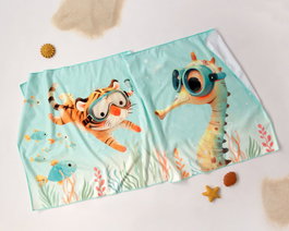 KioKids Serviette de Plage Menthe