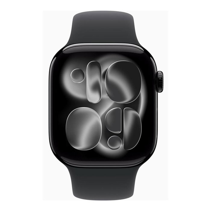 Apple Watch Series 11 GPS 42 mm Aluminium Noir Sidéral S/M Sport Montre Connectée S10 SiP Apple Watch Series 11 GPS 42 mm Aluminium Noir Sidéral S/M Sport Montre Connectée S10 SiP