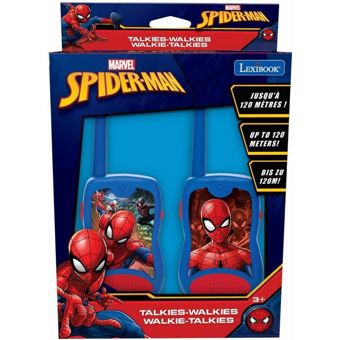 LEXIBOOK Talkies-Walkies Spiderman Marvel 120m