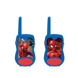 Lexibook Walkie-Talkie Spiderman TW12SP, Licence Officielle, Portée 120 Mètres, avec Pince de Ceinture, pour Enfants 3 Ans et Plus