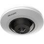 Hikvision Caméra réseau Fisheye fixe 5MP - 180° - Compression H.265+ - WDR 120 dB - Audio et alarme