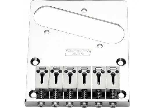 Fishman Powerbridge Pont Moderne Telecaster Style Chromé Fishman Powerbridge Pont Moderne Telecaster Style Chromé