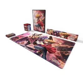 Konami Tapis de jeu Yu-Gi-Oh! Jaden & Yubel pour duels en caoutchouc 25e anniversaire