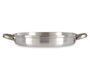 Kinvara Poêle en Aluminium avec Anses 26 cm Argent (Set de 12)