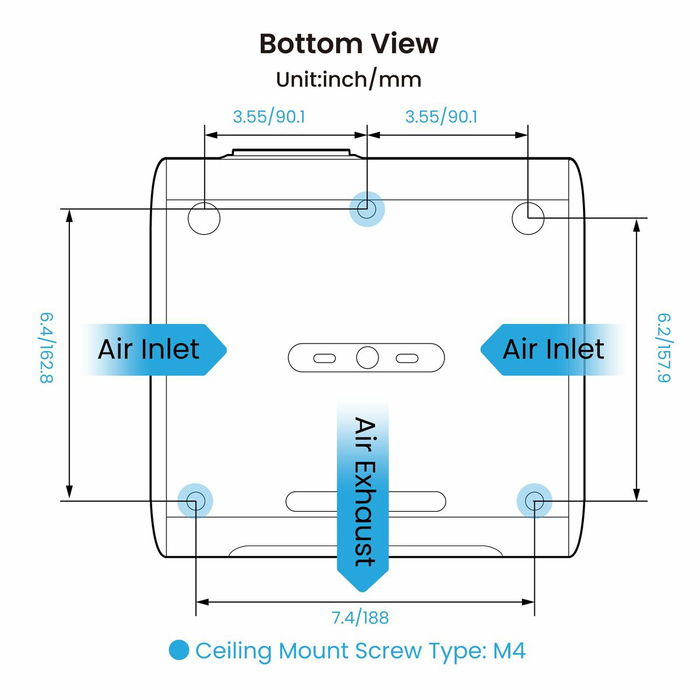 BenQ GP520 Projecteur 9H.JT177.59E Noir, Vidéoprojecteur portable avec HDMI, USB et Bluetooth