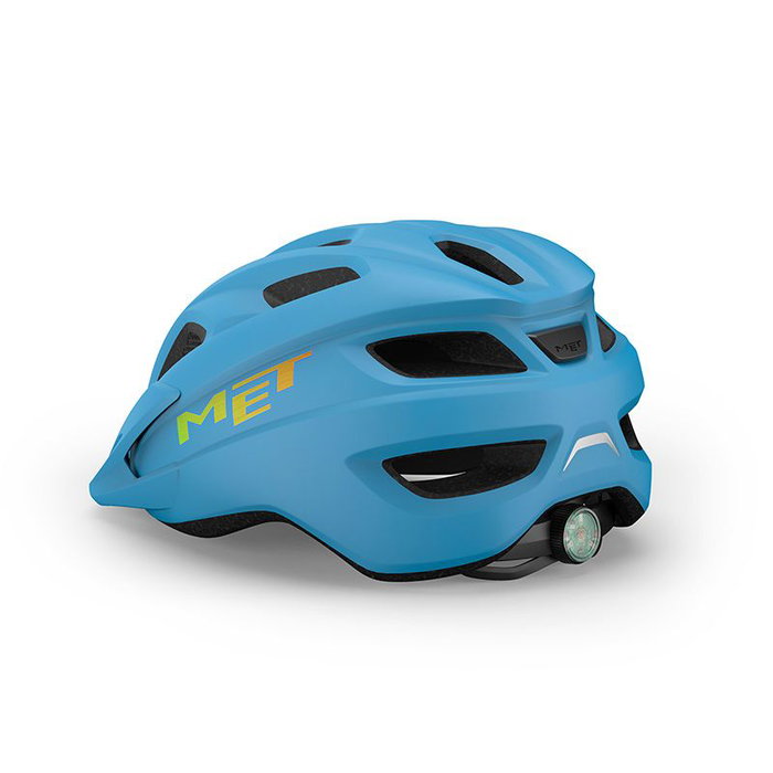 Met Casque Crackerjack Bleu cyan mat T.Unica 52-57