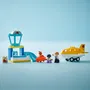 Lego DUPLO Ma Ville 10443 - Aéroport Premier Vol, Jouet de Construction et d'Apprentissage pour Enfants dès 2 Ans