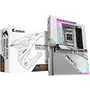 Gigabyte B650E AORUS STEALTH ICE Carte mère ATX - Socket AM5 - Compatible AMD Ryzen 9000 - DDR5 jusqu'à 8000 MHz - Wi-Fi 7 - 1x PCIe 5.0 M.2 - LAN 2.5 GbE - USB 3.2 Gen 2x2