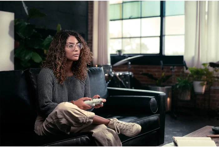 Microsoft Xbox Manette sans fil, design Robot White, surfaces texturées, bouton de partage, connexion rapide appareils