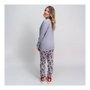 Pyjama Minnie Mouse Gris Femme L