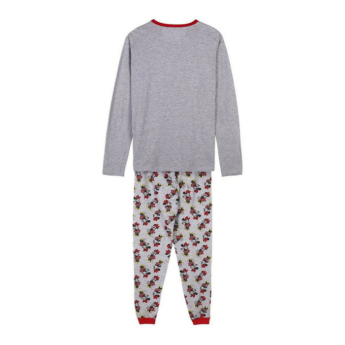 Pyjama Minnie Mouse Gris Femme L