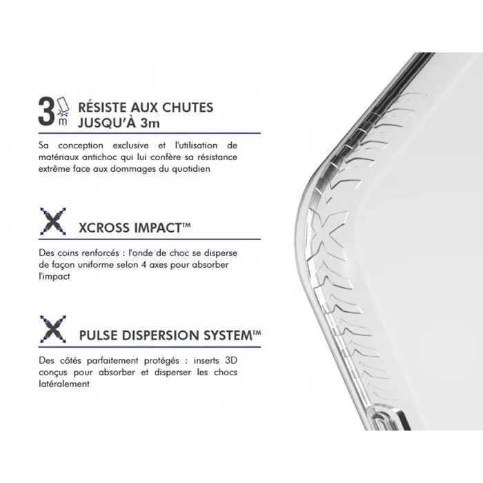 Force Case Coque FC Pulse pour iPhone 17, Compatible MagSafe, Protection Premium Transparente