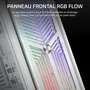 Corsair FRAME 4000X RS Boîtier PC Moyen Tour - Blanc - 4 ventilateurs RS120 - Flux d'air optimisé
