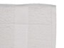 Berilo Serviette de toilette lisse 30x50 cm Blanc 80% coton 20% polyester (Set de 36)