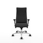 Piqueras Y Crespo Fauteuil Albacete, Mécanisme Synchrone, Similicuir Gris foncé