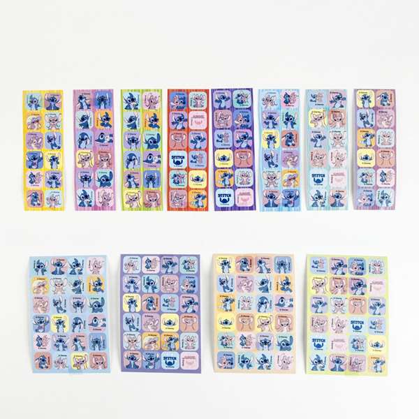 Cerdá Pack de 1000 autocollants Stitch pour enfants, motif multicolore - 21.5 x 21.5 cm Cerdá Pack de 1000 autocollants Stitch pour enfants, motif multicolore - 21.5 x 21.5 cm