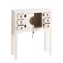 BigBuy Home Meuble d'Entrée ORIENTE Blanc Doré