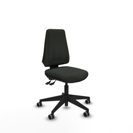 PIQUERAS Y CRESPO Chaise Elche Asynchrone Tissu Noir