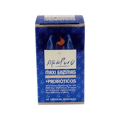 TONGIL Maxi Enzimas + Probióticos 40 capsules