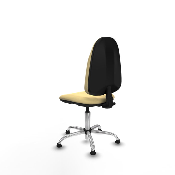 PIQUERAS Y CRESPO Chaise de bureau Algarra, similicuir crème, mécanisme de contact permanent PIQUERAS Y CRESPO Chaise de bureau Algarra, similicuir crème, mécanisme de contact permanent