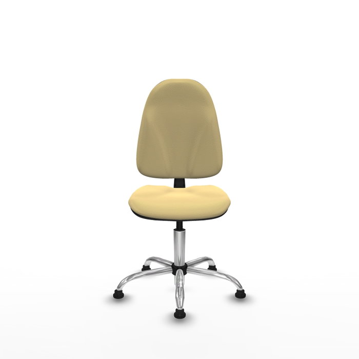 PIQUERAS Y CRESPO Chaise de bureau Algarra, similicuir crème, mécanisme de contact permanent PIQUERAS Y CRESPO Chaise de bureau Algarra, similicuir crème, mécanisme de contact permanent