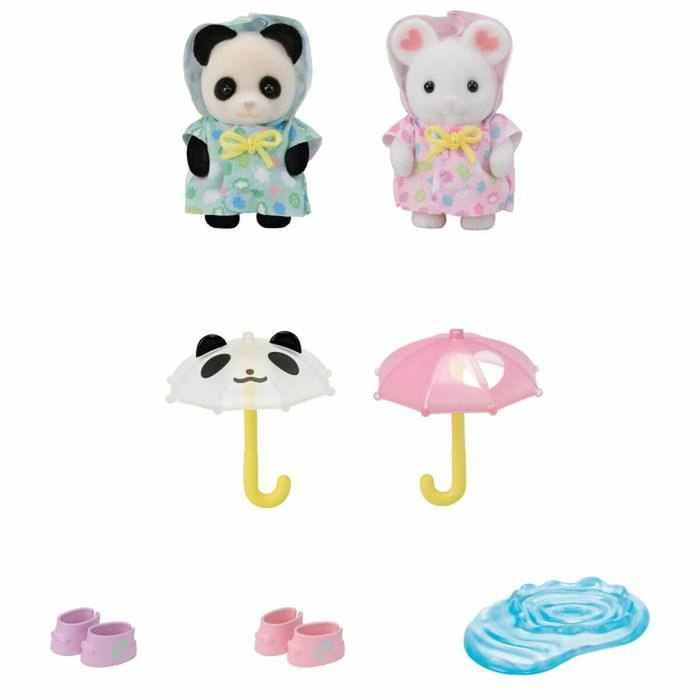 Sylvanian Families Le duo des bébés en habits de pluie - 5748