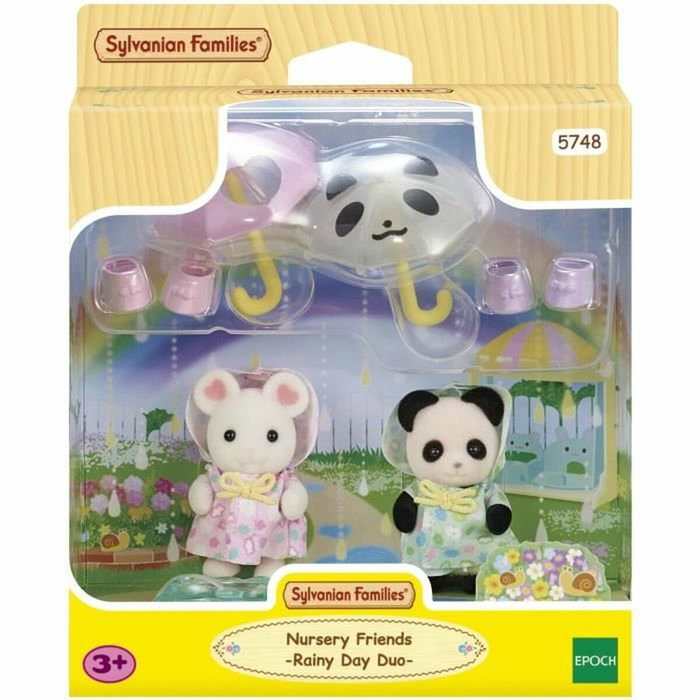 Sylvanian Families Le duo des bébés en habits de pluie - 5748