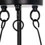 Suspension Noir Verre Fer 220-240 V 35 x 35 x 72 cm