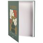 Home Deco Factory Boîte de rangement en forme de livre Deco Beauty-Flower