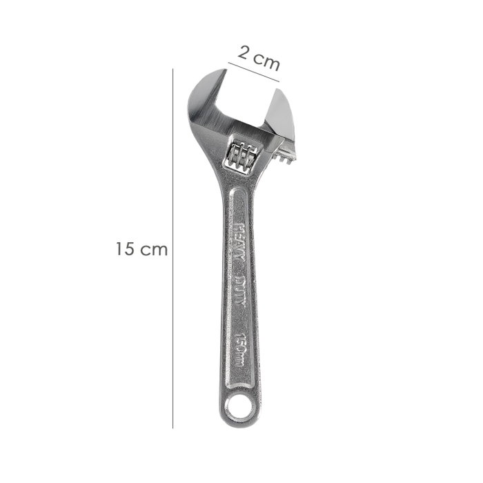 WOLFPACK LINEA PROFESIONAL Clé Ajustable Moleta 6 pouces