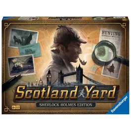 Ravensburger Scotland Yard Sherlock Holmes - Jeu de société et stratégie familial, à partir de 10 ans, Réf. 27344, Version française