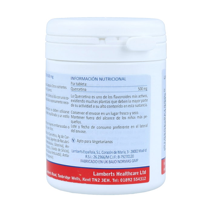 LAMBERTS Quercétine 500 mg 60 comprimés