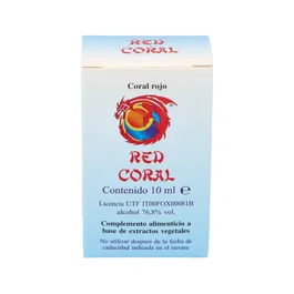 HERBOPLANET Red Coral Gouttes 10 ml Complément Alimentaire aux Huiles Essentielles