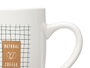 Vessia Tasse en Porcelaine Coffee Natural Assorties 350 ml 12 x 10 x 8 cm (Set de 27)