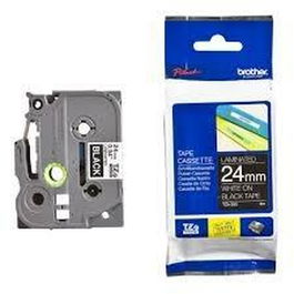 Ruban Laminé pour Etiqueteuses Brother Cinta laminada 24mm