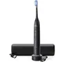 Philips HX7421/01 - Brosse à dents électrique Sonicare Série 7100 Noire - Bluetooth, autonomie 3 semaines, 4 modes, 3 intensités, technologie BrushSync, étui de voyage USB