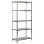 Étagère Simon Rack Bois 167,4 X 71 X 31 CM Gris 5 Etagères