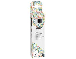 Kreul Kit 2 Marqueurs Permanents Gloss Noir et Blanc