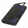 Samsung Étui Smart View avec porte-carte pour Galaxy S24 FE - Noir