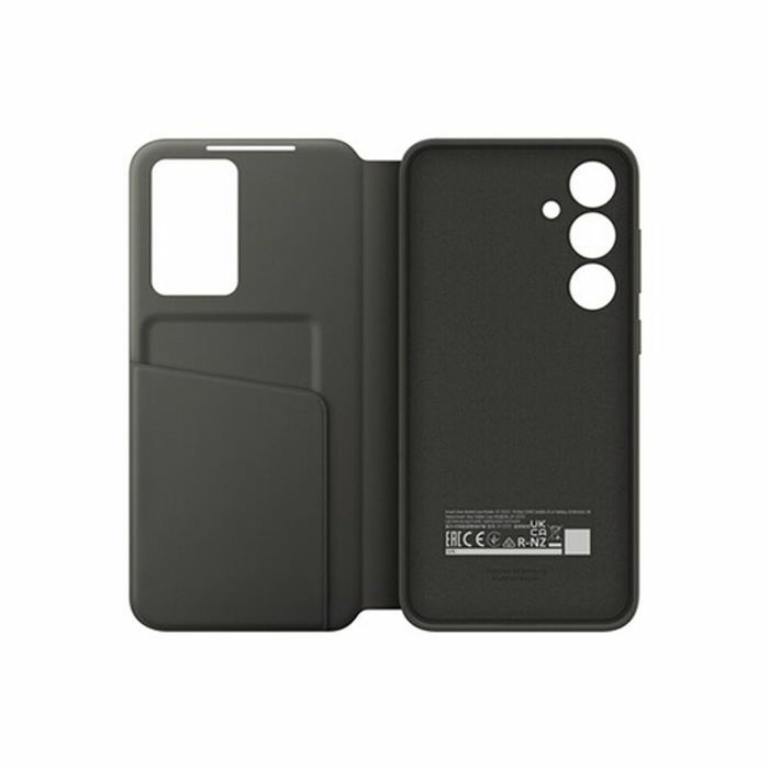 Samsung Étui Smart View avec porte-carte pour Galaxy S24 FE - Noir Samsung Étui Smart View avec porte-carte pour Galaxy S24 FE - Noir