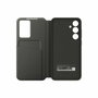 Samsung Étui Smart View avec porte-carte pour Galaxy S24 FE - Noir