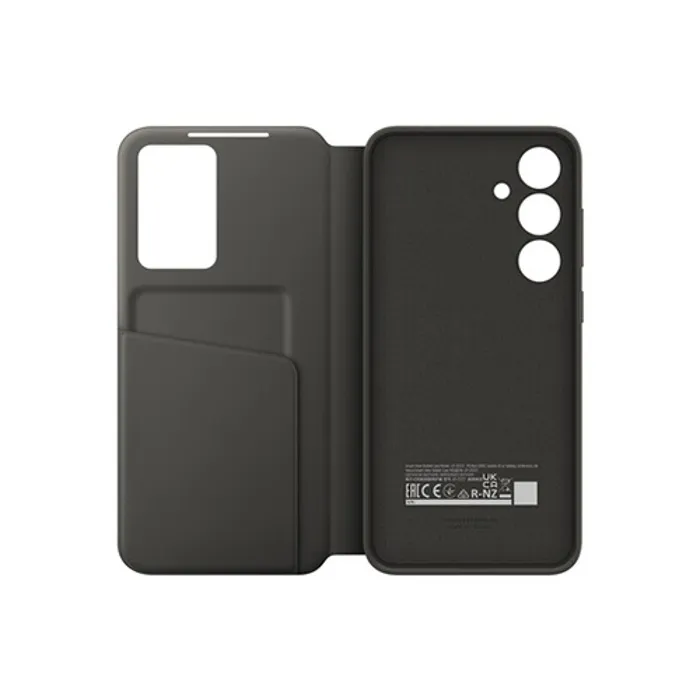 Samsung Etui de protection Smart View avec porte-carte pour Galaxy S24 FE - Noir