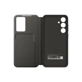 Samsung Etui de protection Smart View avec porte-carte pour Galaxy S24 FE - Noir