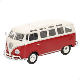 Maisto Volkswagen Samba Furgoneta, échelle 1:25, Beige et Vert