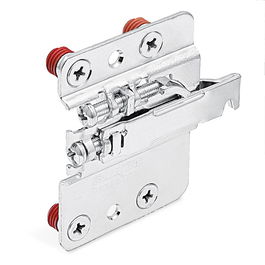 CAMAR 807 Colgador Mueble Suspendido Forte Gauche, Capacité 55kg/Unité, Réglable, Zinc