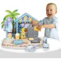 Smoby - Fabrique à glaces et gaufrier Paillote Gourmande Stitch - Jouet de cuisine pour enfant dès 3 ans avec 12 accessoires
