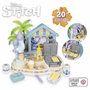 Smoby Paillote Gourmande Stitch - Fabrique à glaces et gaufrier