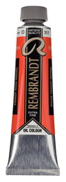 Rembrandt Peinture à l'huile Rouge transparent moyen 317, 40 ml