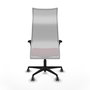 Piqueras y Crespo Chaise de bureau Albacete, Granat et Blanc