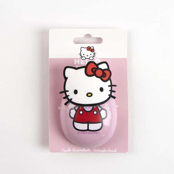 Cerdá Brosse démêlante Hello Kitty pour enfants 7 x 9 x 4 cm - Rose